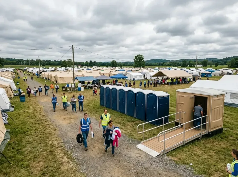 disaster-relief-camp-restrooms-010 — frequently asked questions, Dumpster & Portable Bathrooms Rental in East Richmond Heigh…